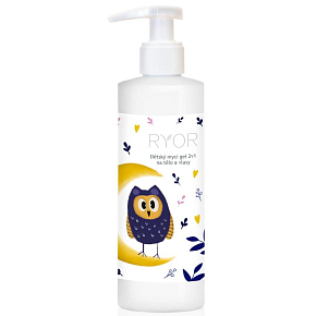 Ryor 2in1 body and hair wash for children dispenser 200 ml