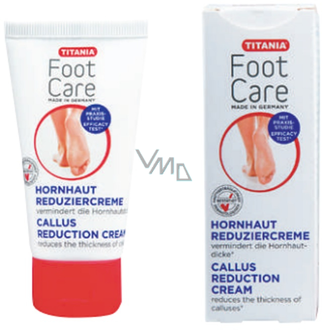 Titania Foot Care Cream to reduce hard skin on the feet 50 ml VMD