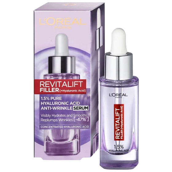 Loreal Paris Revitalift 1.5% Pure Hyaluronic Acid Anti-Wrinkle Serum 30 ml