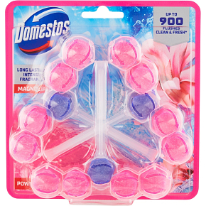 Domestos Power 5 Magnolia WC block 3 x 50g