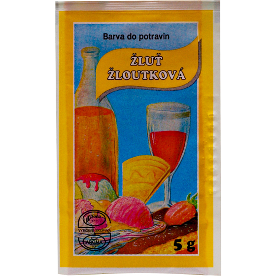 Aroco powdered food coloring, egg yolk yellow, 5 g