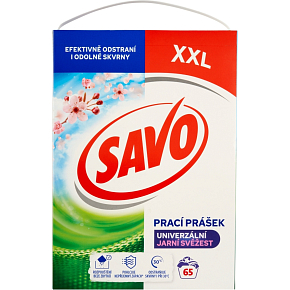 Savo Universal Washing Powder Spring Freshness 65 Washes, 4.55kg
