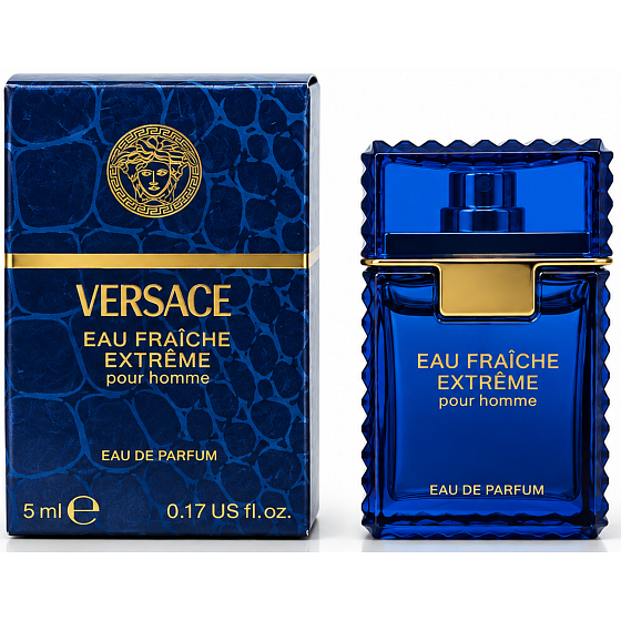 Versace Men's Eau Fraiche Extreme mini parfum spray for men 5 ml