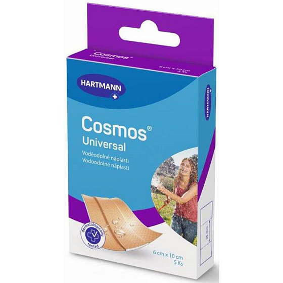 Cosmos Universal waterproof patch 6 x 10 cm 5 pieces