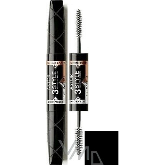 Astor 3 Style Multi-Effect Mascara 800 Black 2x4 ml