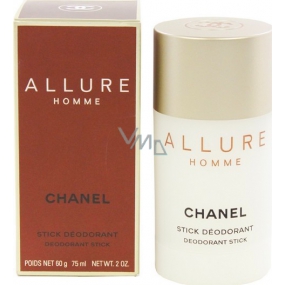 Chanel Allure Homme deodorant stick for men 75 ml