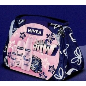 Nivea Angel shower gel 250 ml + antiperspirant spray 150 ml + body lotion 250 ml, for women cosmetic set