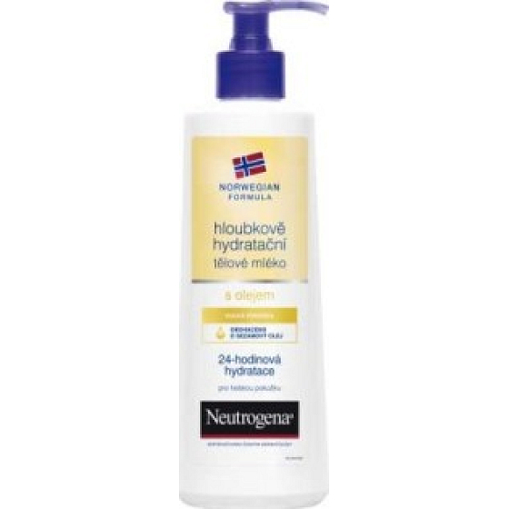Neutrogena with oil deep moisturizing body lotion dry skin 250 ml
