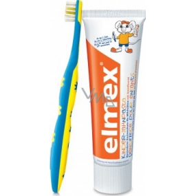 Elmex Practice 0-3 years soft toothbrush 1 piece + paste for children 12 ml