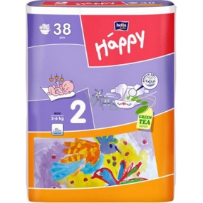 Bella Happy 2 Mini 3-6 kg diaper panties 38 pieces