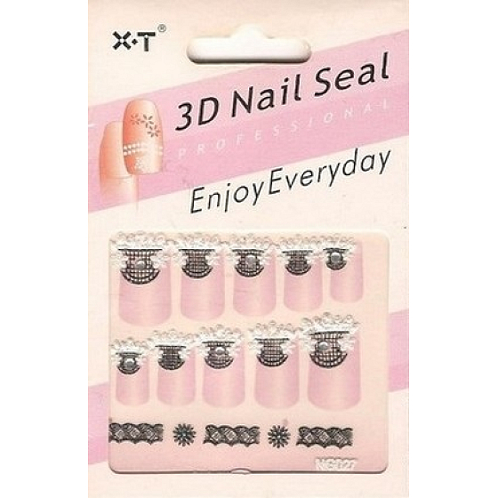 Nail Seal 3D nail stickers 152B 1 sheet