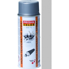Schuller Eh Klar Prisma Color High Temperature Temperature Resistant Spray 91072 Silver 400 ml