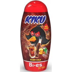 Kiku Scary Cola 3 in 1 shower gel, shampoo and foam for children 250 ml