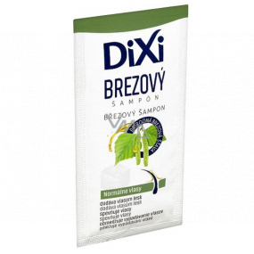 Dixi Birch shampoo supporting hair growth for normal hair bag 10 g