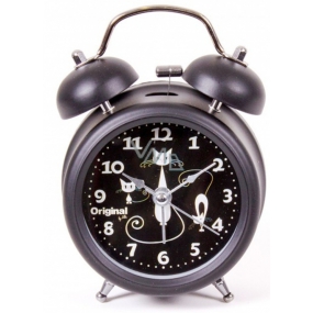 Albi Original Alarm Clock Cats, 9 cm × 12.5 cm × 6 cm