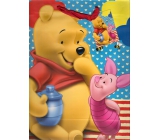 Ditipo Gift paper bag 26.4 x 12 x 32.4 cm Disney Winnie the Pooh and Piggy Bank
