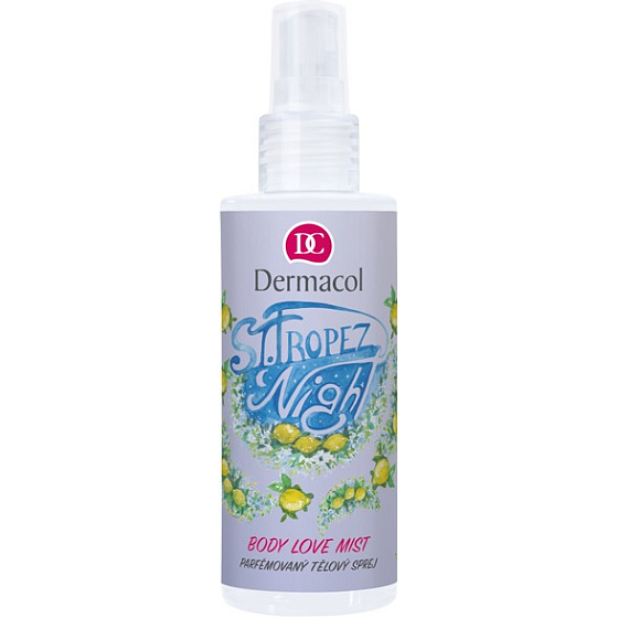 Dermacol Love Mist St.Tropez Night perfumed body spray for women 150 ml