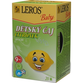 Leros Baby Lemon Herbal Tea for Kids 20 x 2 g