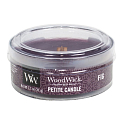WoodWick Fig - Fig scented candle with wooden wick petite 31 g