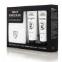 Percy Nobleman Cleansing Gel for Face and Beard 75 ml + Moisturizing Face and Beard Cream 75 ml + Cotton Towel, Cosmetic Set