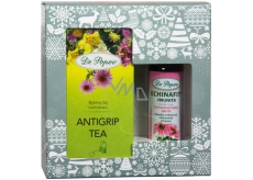 Dr. Popov Echinafit immunity original herbal drops 50 ml + Antigrip Tea herbal teabag with echinacea 30 g - 20 infusion bags, Christmas gift set