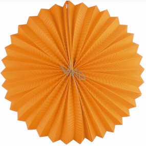 Lantern round orange 25 cm