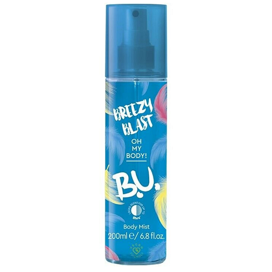 BU Breezy Blast Body Mist perfumed body spray for women 200 ml