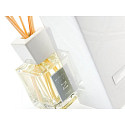 Millefiori Milano Zona Soft Leather - Soft Leather Diffuser 500 ml + 10 reeds, each 35 cm long, for large spaces lasts min. 6 months