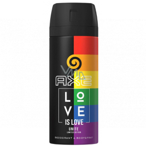 Ax Love is Love deodorant spray for unisex 150 ml limited edition