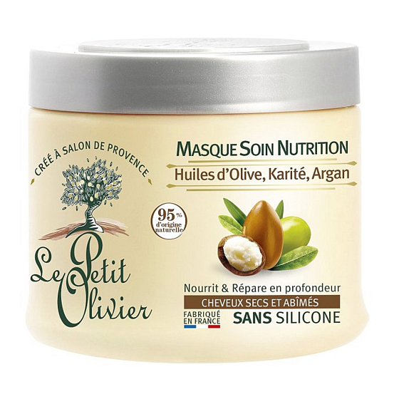 Le Petit Olivier Nourishing mask for dry and damaged hair 330 ml