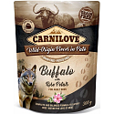 Carnilove Dog Pouch Paté Buffalo with Rose Petals Grain-Free Pouches for Adult Dogs 300 g