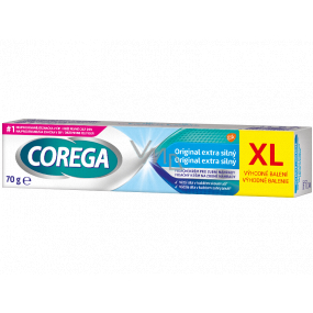 Corega Original fixing cream Extra strong for complete and partial denture prostheses 70 g