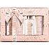 Grace Cole Sweet Vanilla & Almond Glaze fragrant body mist 100 ml + bath foam 100 ml + hand and nail cream 50 ml + body cream 50 ml, cosmetic set for women