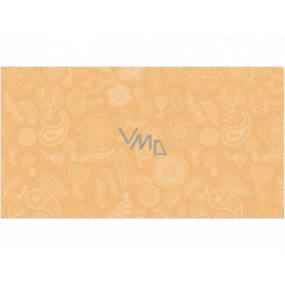 Apli Gift wrapping paper 70 x 200 cm Nordik Fun Pastel orange - flowers