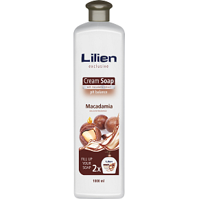 Lilien Macadamia Liquid Soap, Refill, 1 L