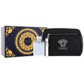 Versace pour Homme Eau de Toilette 100 ml + Eau de Toilette 10 ml miniature + cosmetic bag, gift set for men