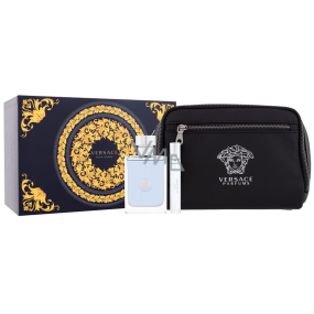 Versace pour Homme Eau de Toilette 100 ml + Eau de Toilette 10 ml miniature + cosmetic bag, gift set for men