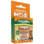 AgroBio Atak Ektosol XS Natural parasite repellent for dogs 1 - 3 kg, in the form of Spot On