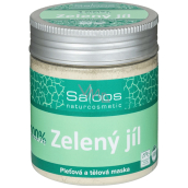 Saloos Bio 100% Green Clay French Face Mask 140 g