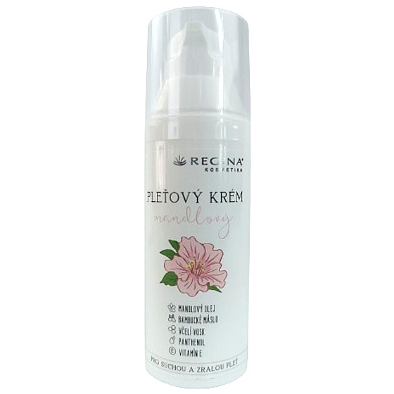Regina Almond Nourishing Facial Cream for Dry and Mature Skin 50 ml