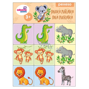 Ditipo Pexeso for kids Wild animals 297 x 222 mm