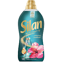 Silan Fabric Softener Aromatherapy Relaxing Maledives 50 Washes, 1100 ml