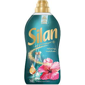 Silan Fabric Softener Aromatherapy Relaxing Maledives 50 Washes, 1100 ml