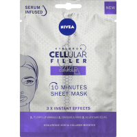 Nivea Hyaluron Cellular Filler textile mask against wrinkles, 1 pcs