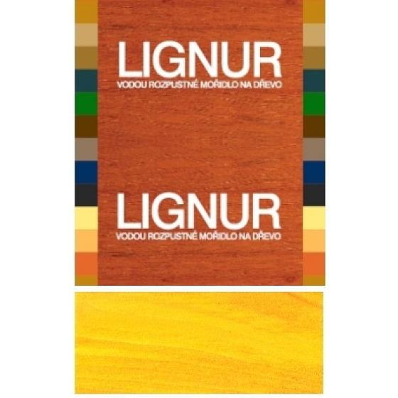 Lignur yellow water-soluble wood stain 40 g