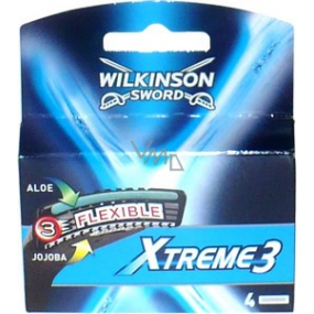 Wilkinson Xtreme 3 spare heads 4 pieces