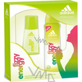 Adidas Fizzy Energy eau de toilette 30 ml + deodorant spray 150 ml, cosmetic set