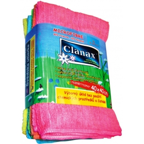 Clanax Towel Swedish cloth microfiber 40 x 40 cm 280 g 1 piece