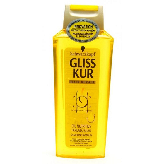Gliss Kur Oil Nutritive Regenerating Hair Shampoo 400 ml