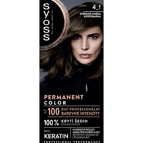 Syoss Hair Color, 4-1 Medium Brown
